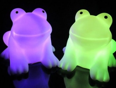 It´s Frosch-Time! LED-beleuchtete Frösche mit Lichtwechsel nur 0,75 Euro inkl. Versand