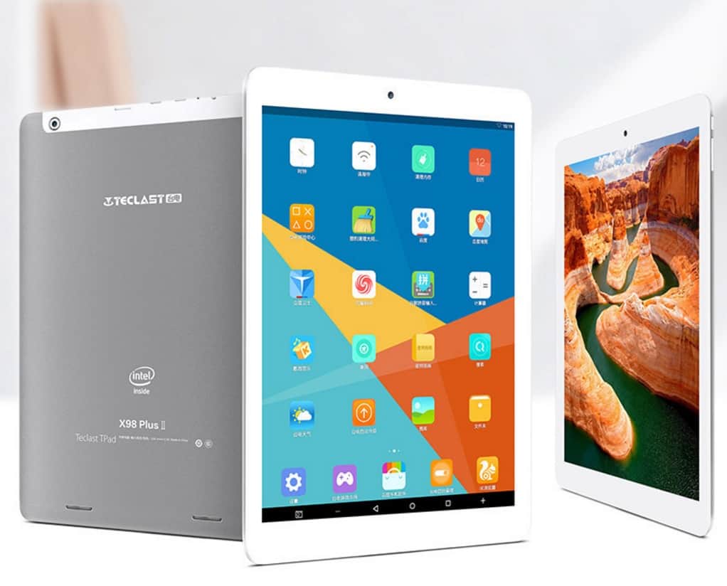 Teclast X98 Plus II 2 in 1 Tablet PC mit Win10 & Android 5.1 für nur 110,- Euro inkl. Versand