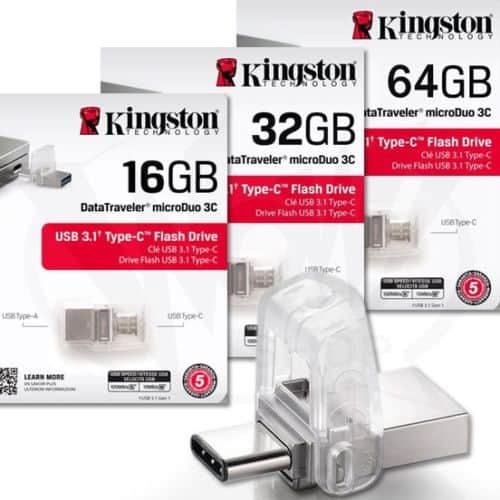 Kingston DTDUO3C 16GB/32GB/64GB Data Traveler USB-C OTG Speicher!