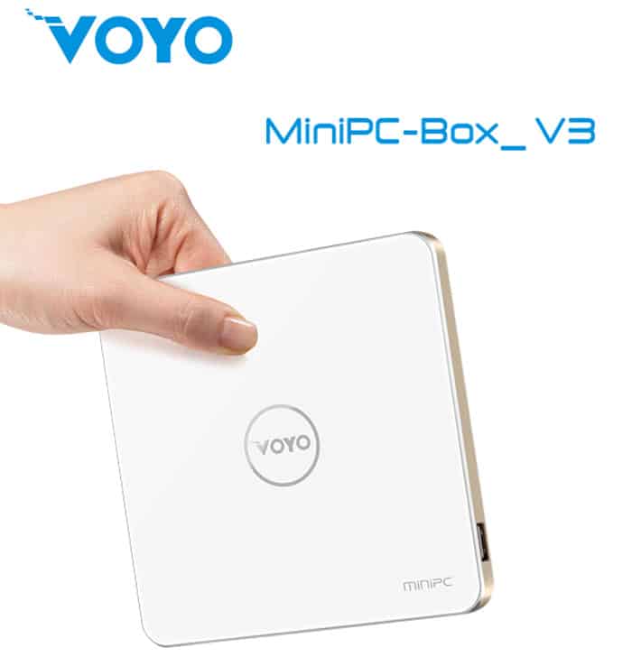 VOYO V3 Smart Mini PC / TV Box mit Intel X7-Z8700 (!!), Windows 10, 4GB/128GB!