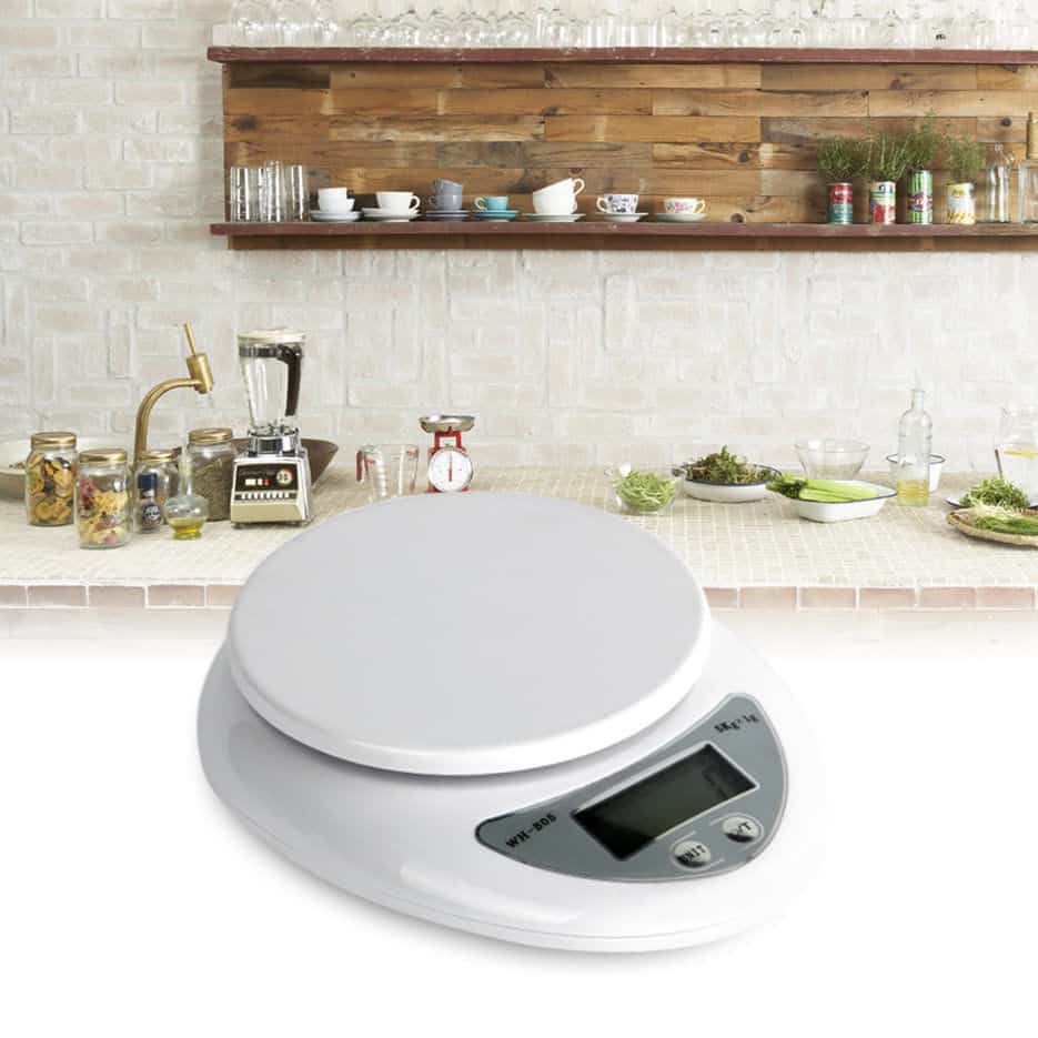 Digitale Küchenwaage bis 5kg mit 1g Auflösung für nur 4,32 Euro inkl. Versand!