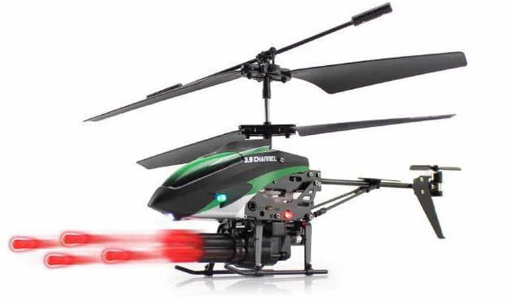 Cool! V398 Helikopter mit Raketenwerfer für nur 18,98 Euro (gratis Versand)!