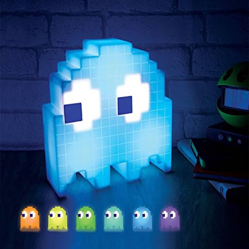 Pac-Man Lampe mit Farbwechsel und Soundsteuerung!