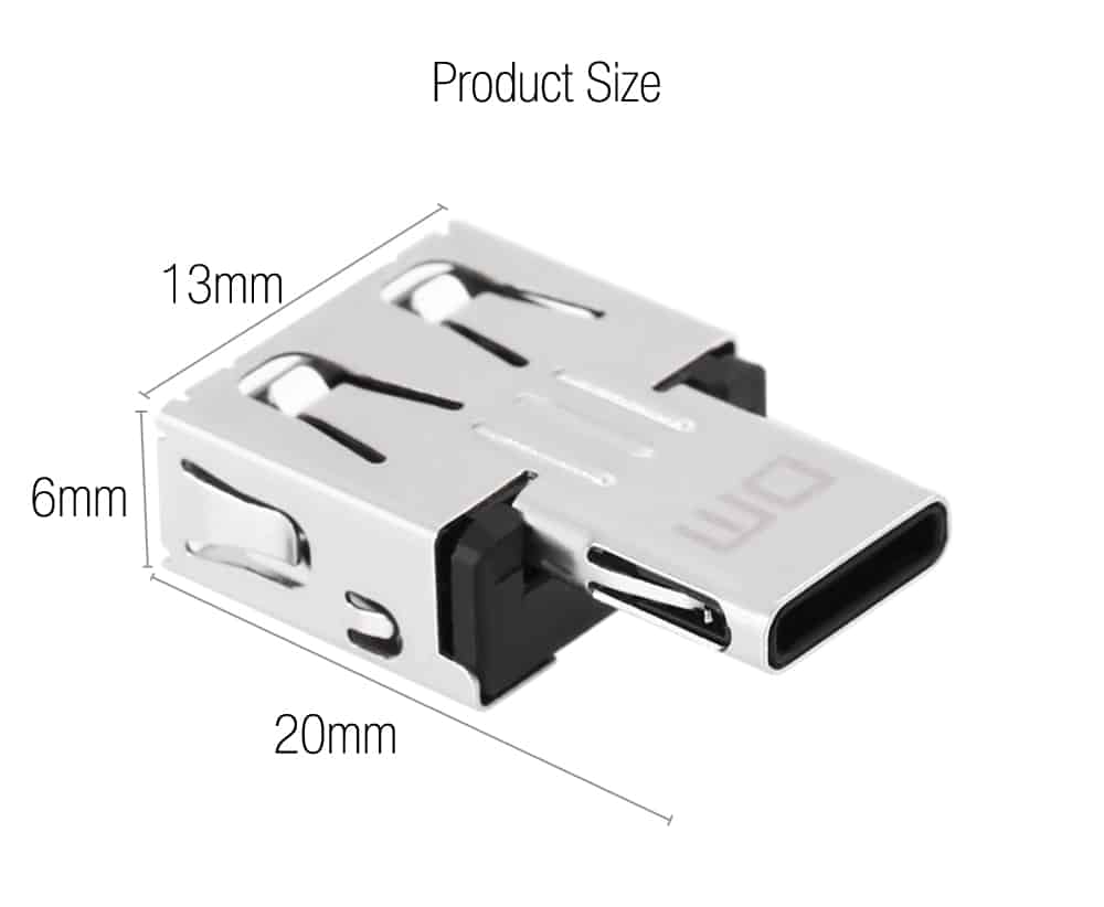 Der vermutlich kleinste USB-C auf USB Adapter der Welt für nur 3,60 Euro inkl. Lieferung!