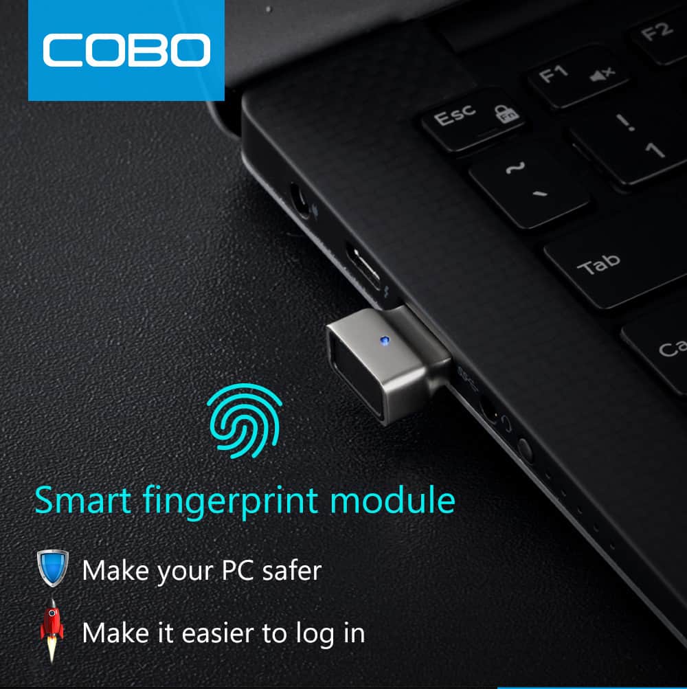Touch ID für euren PC zum Nachrüsten! Das COBO C1 USB Fingerprint Modul für den USB-Port!