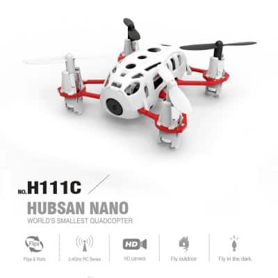 Hubsan H111C Mini RTF Nano Quadcopter mit eingebauter Kamera im Angebot für nur 16,90 Euro!