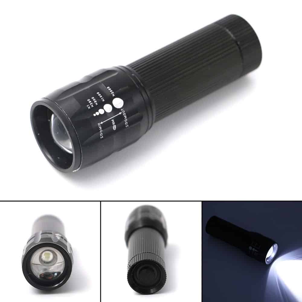 LED Taschenlampe mit CREE XR-E Q5 LED und 240 Lumen für 1,71 Euro inkl. Versand!