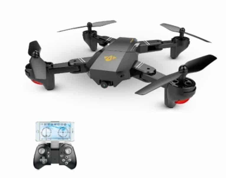 Visuo XS809W 2.4G faltbare Wifi FPV-Drone mit 2MP Kamera für 34,95 Euro