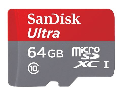 Original SanDisk Ultra 64GB microSDHC für nur 12,07 Euro inkl. Versand bei Tomtop!