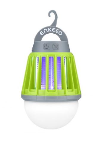 Enkeeo Akku-Zeltlaterne mit eingebautem Mücken-Zapper dank Gutschein für nur 17,18 Euro!