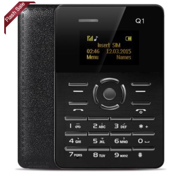 Günstiger! Mini Handy AIEK Q1 für nur 8,58 Euro inkl. Versand aus dem EU-Lager von Gearbest?