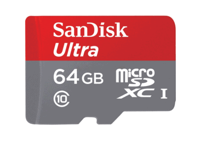 Original SanDisk Ultra 64GB microSDXC Speicherkarte Class10 für 15,99 Euro inkl. Versand