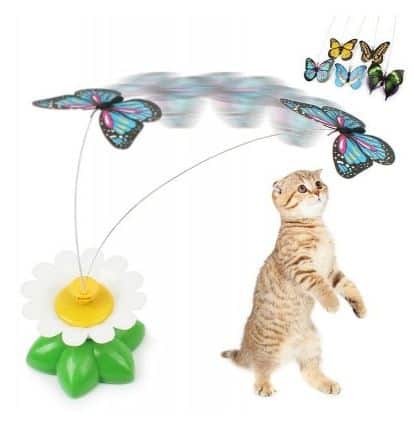 Spielzeug für die Katz! Heute gibt es bei Tomtop den Schmetterling mit Batteriebetrieb für nur 80 Cent!