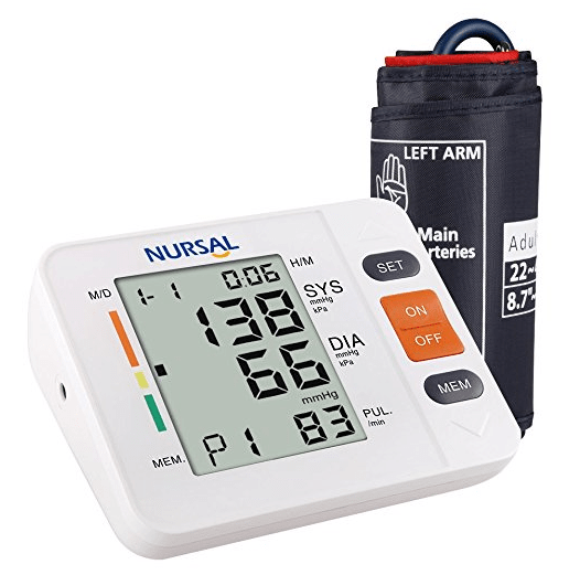 Nursal Oberarm Blutdruck Messgerät für nur 17,99 Euro
