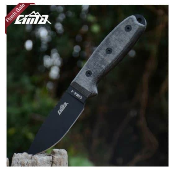 Ein gutes Bushcraft-Messer von CIMA im Flash Sale für nur 18,56 Euro bei Gearbest!