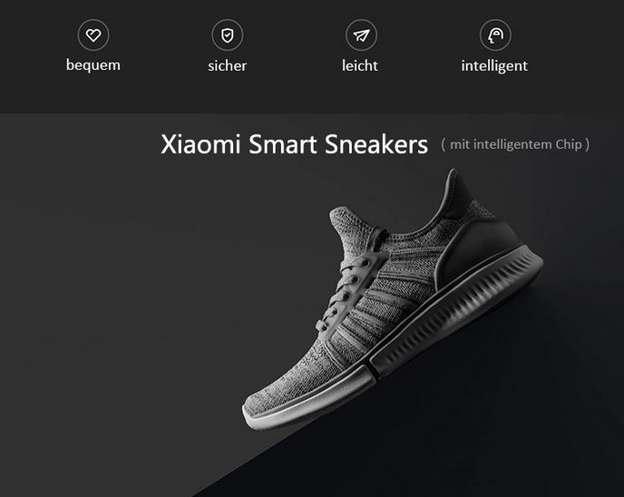 Xiaomi Smart Sneakers mit Sensor ab nur 33,04 Euro inkl. Versand!