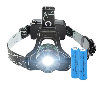 TOPELEK Stirnlampe mit 3000lm für 11,99 Euro bei Amazon
