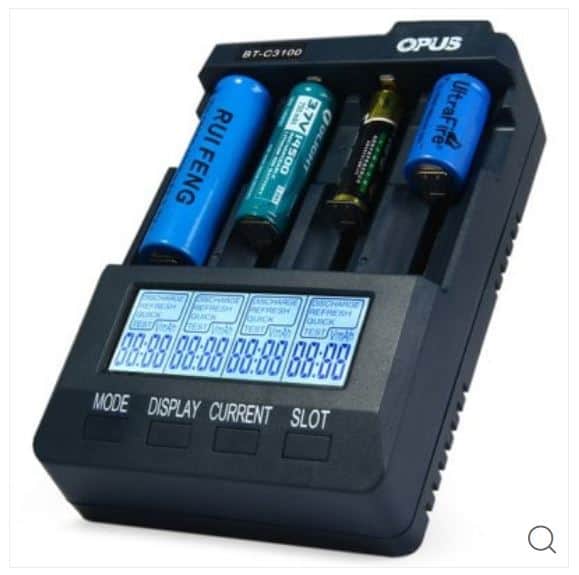 Das Opus BT-C3100 V2.2 Akku Ladegerät kann Akkus pflegen und die genaue Leistung erkennen!
