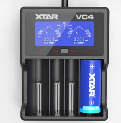 Xtar VC4 (USB-) Ladegerät für nur 15,55 Euro im Flashsale bei Banggood!