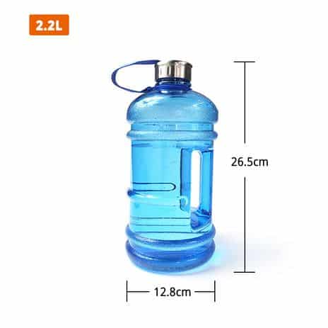 2,2 Liter Getränkeflasche (BPA frei) mit Metalldeckel ab nur 3,34 Euro inkl. Lieferung!