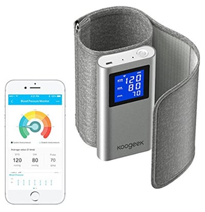 Koogeek Oberarm Blutdruckmessgerät mit App-Anbindung für nur 31,99 Euro bei Amazon
