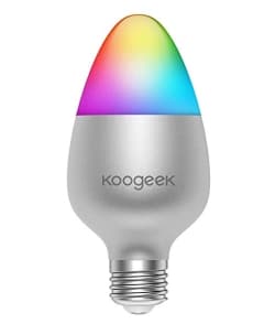 Koogeek Wifi Smart LED Leuchtmittel mit 8W RGB, Alexa, Google Assistant und Apple Homekit Support