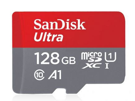 Original SanDisk Ultra 128GB microSDHC für nur 18,88 Euro + 43 Cent Versand bei Zapals!