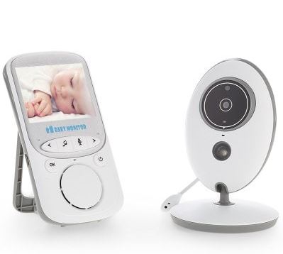 Babyphone mit Kamera + Monitor + Temperatursensor und Gegensprechfunktion!