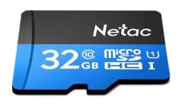 Netac P500 Micro SDHC Karte mit 32GB für 3,74 Euro