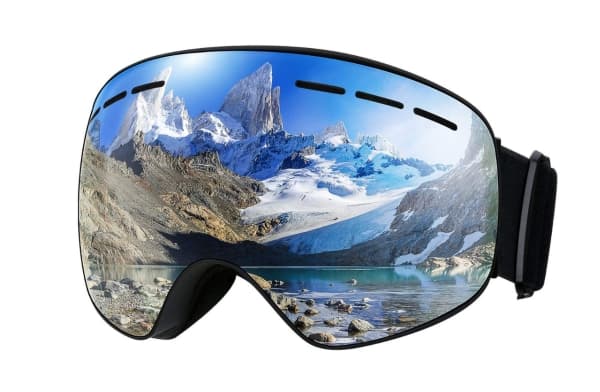 Mpow Skibrille für Damen und Herren mit 400 UV-Schutz und Anti-Fog für 14,99 Euro