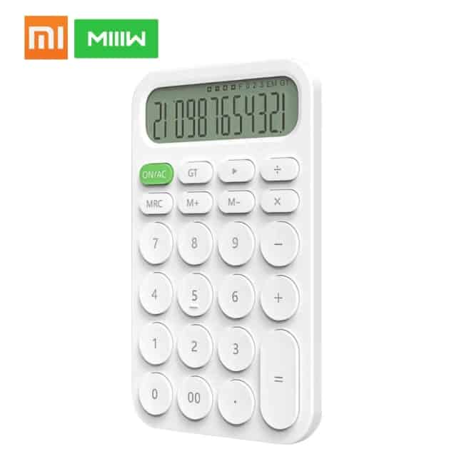 Xiaomi MIIIW Taschenrechner für  9,14 Euro bei Ebay