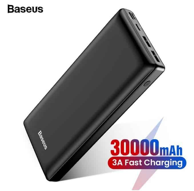 Baseus 30000 mAh Power Bank mit USB-C für nur 26,37 Euro!