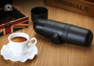 Für Kaffejunkies! Der portable KCASA KC-COFF20 Kaffebereiter
