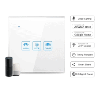 Jalousieschalter mit WiFi und Amazon Alexa bzw. Google Home Support