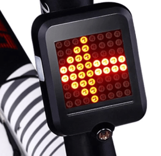 Der Blinker fürs Fahrrad: LED Rücklicht mit Richtungsanzeiger und Neigungssensor