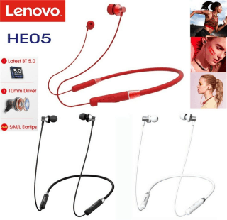 Lenovo HE05 BT Earphones (BT5.0) Wireless Headset für 11,69 Euro