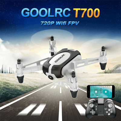 GoolRC T700 Mini Selfie Drohne mit 720p Kamera für 19,98 Euro bei eBay