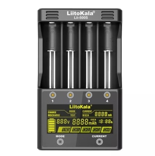 LiitoKala lii-500S Akkuladegerät für 4 Akkus