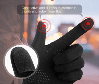 Unigear Touchscreen Handschuhe für 6,99 Euro bei Amazon