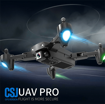 CSJ S166 Drohne mit Kamera und 1, 2 oder 3 Akkus ab 64,99 Euro bei eBay