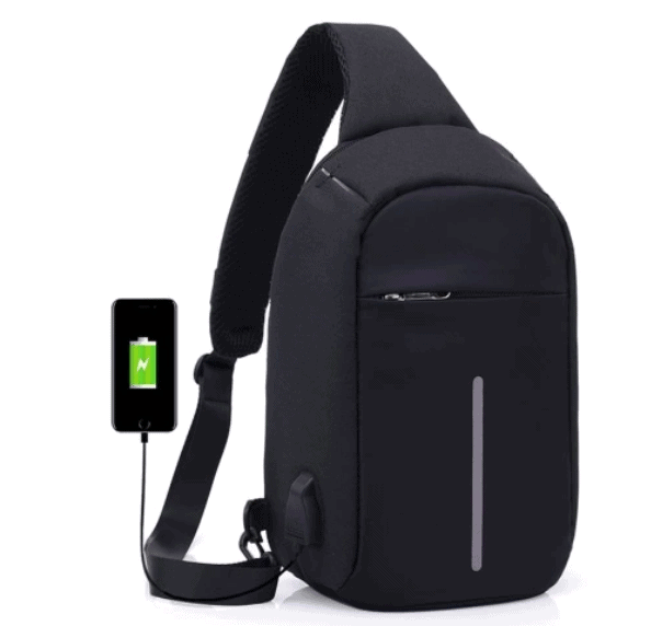Slingbag mit USB-Anschluss für nur 7,46 Euro im Flashsale