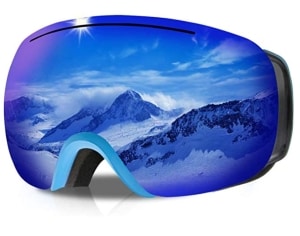 GANZTON Ski- und Snowboardbrille mit UV-Schutz und Anti-Fog