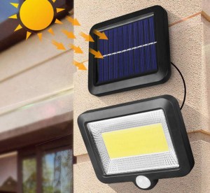Docooler Solarlampe mit Bewegungsmelder für 12,99 Euro bei Amazon
