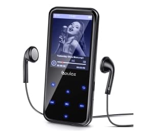 COULAX 16GB MP3 Player mit Bluetooth, FM-Radio und 2.4“ LCD Display für 18,49 Euro bei Amazon