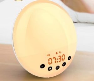 Hosome Wake-Up Light Lichtwecker für 13,99 Euro statt 27,99 Euro bei Amazon