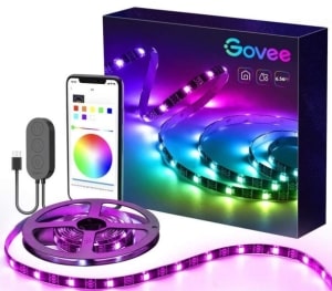 Govee 2m LED USB Strip mit App-Steuerung und Music-Control für 11,99 Euro bei Amazon