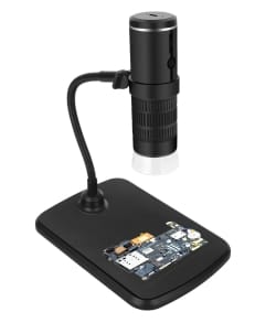 Txin WiFi-Mikroskop Kamera mit Ständer und LED-Beleuchtung für 26,12 Euro