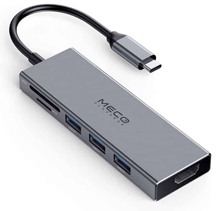 MECO ELEVERDE 6-in-1 USB Type-C Adapter für nur 14,39 Euro