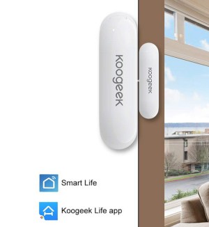 Koogeek KDS2 WiFi Tür- und Fensteralarm mit Alexa Support für 11,99 Euro statt 17,99 Euro