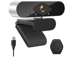 GeekerChip 1080p Webcam mit Mikrofon für 15,19 Euro
